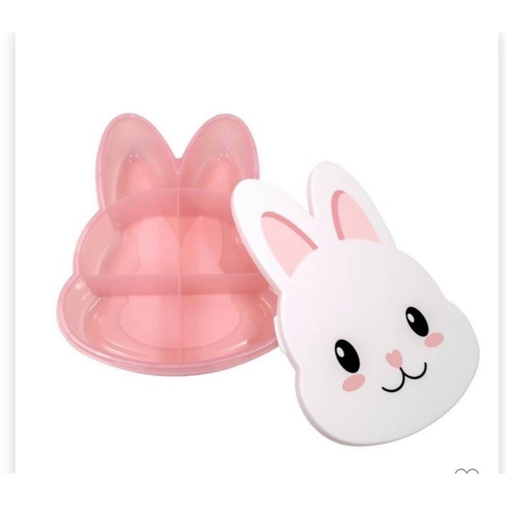 Cook With Color Bunny Snack Box Food Storage Container Pink - Picture 8 of 10
